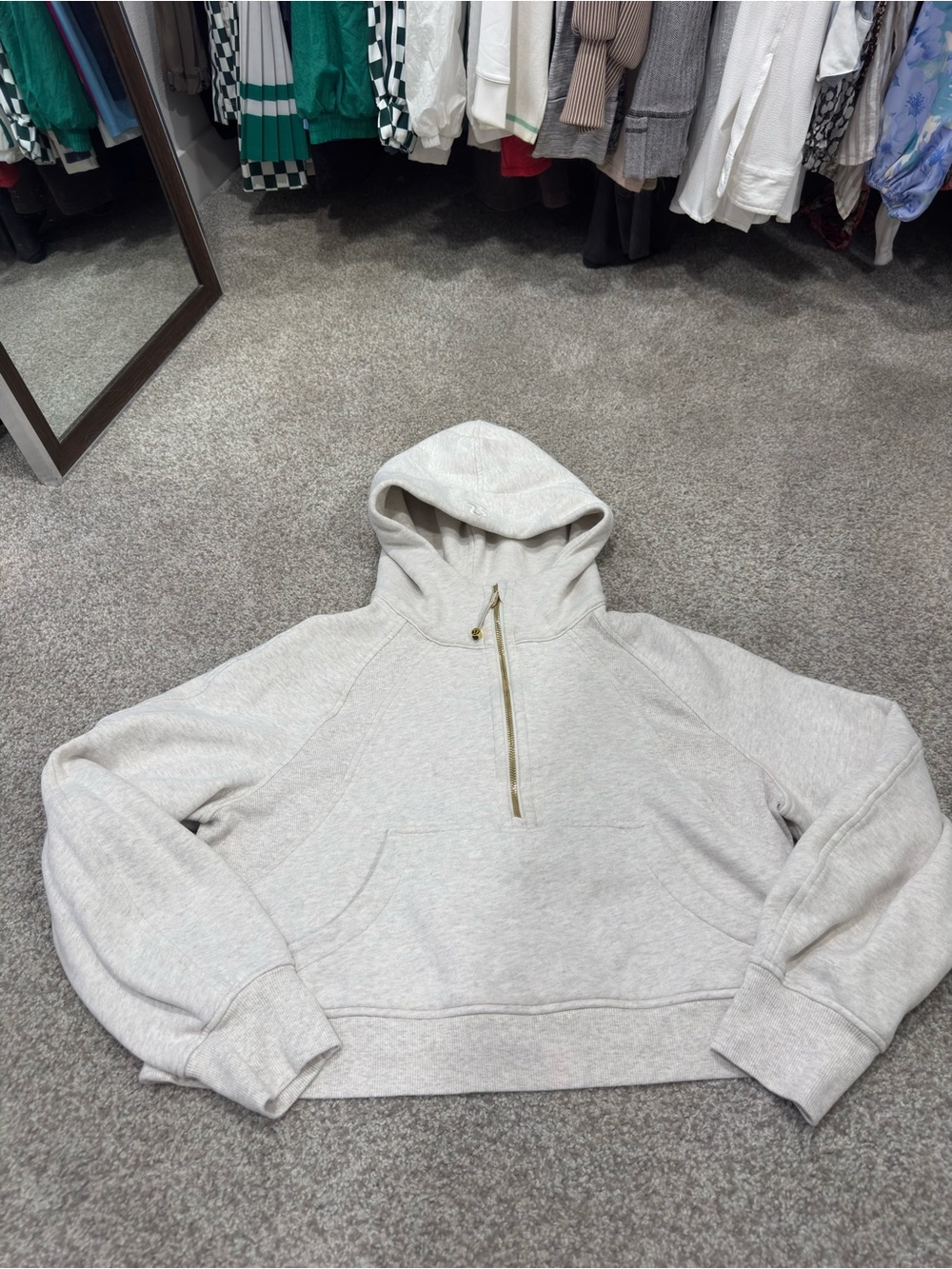 Lululemon Scuba Oversized Half Zip Hoodie - Picture 2 of 5